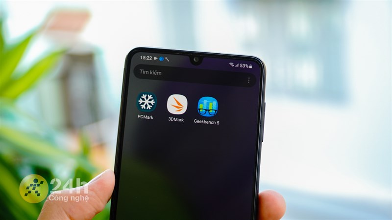 Điểm số hiệu năng của Galaxy A22 được đánh giá khá tốt khi so với các đối thủ trong cùng phân khúc.