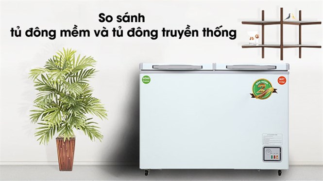 Tủ đông mềm là gì? So sánh tủ đông mềm với tủ đông truyền thống