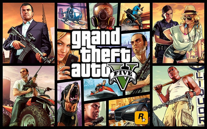 Tựa game GTA 5 đình đám