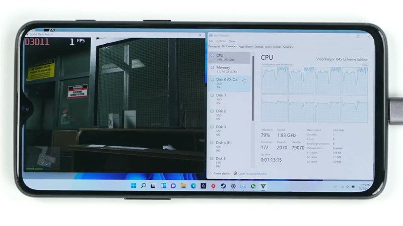 Trải nghiệm Windows 11 trên smartphone