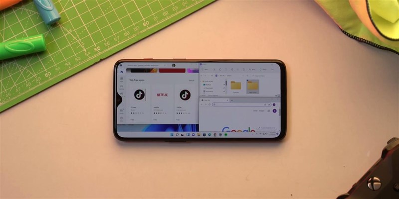 Trải nghiệm Windows 11 trên smartphone