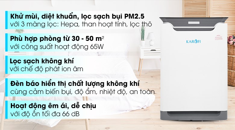 Máy lọc không khí Karofi KAP-317 