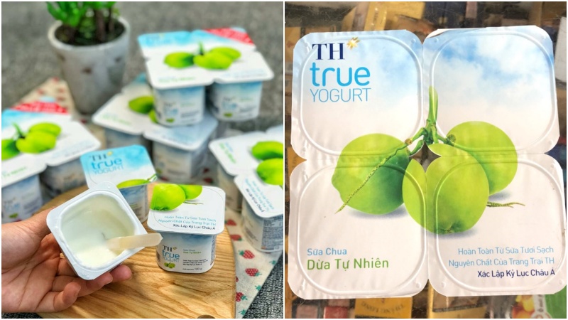 Sữa chua TH True Yogurt vị dừa