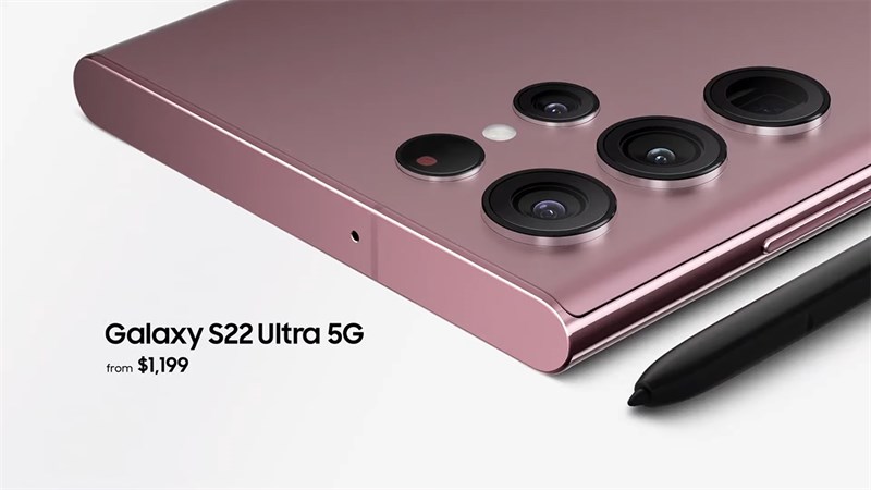 Samsung Galaxy S22 Ultra có mức giá hợp lý