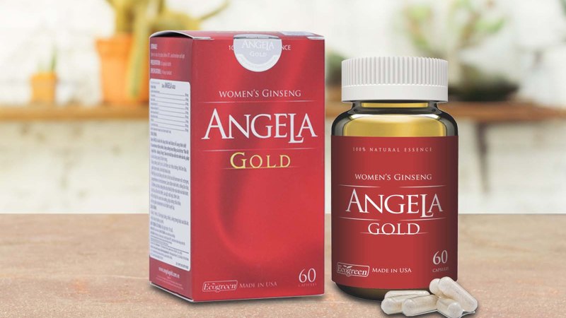 Thuốc bổ sung nội tiết tố nữ Sâm Angela Gold