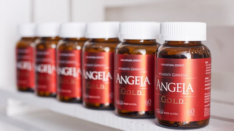 Thuốc bổ sung nội tiết tố nữ Sâm Angela Gold