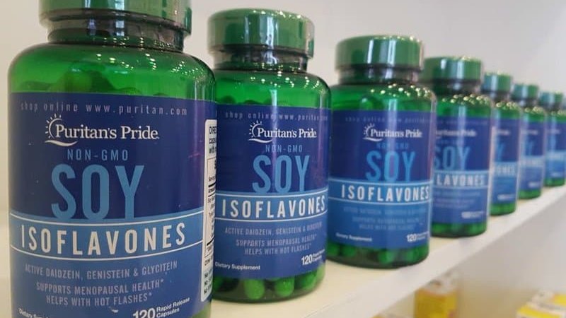 Thuốc nội tiết Non Gmo Soy Isoflavones