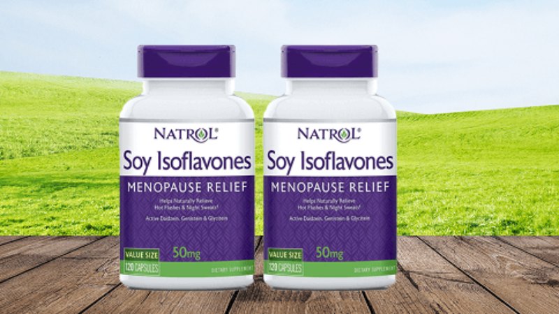Thuốc tăng nội tiết tố nữ Natrol Soy Isoflavones