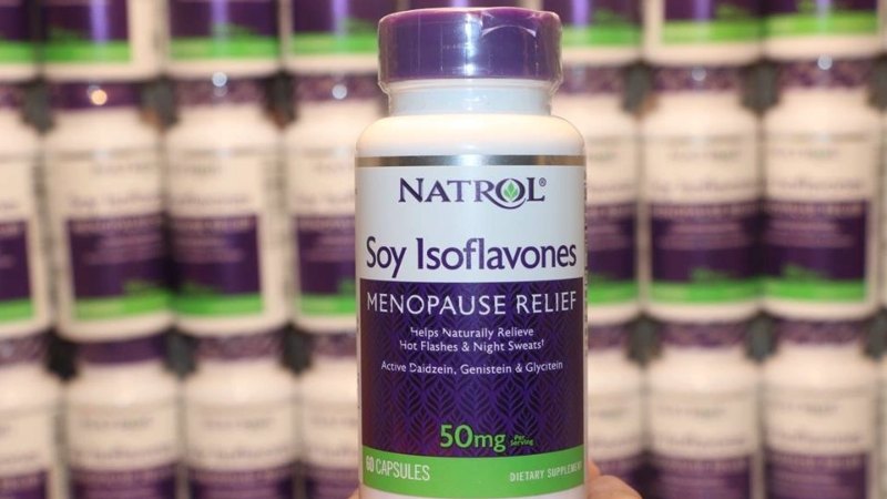 Thuốc tăng nội tiết tố nữ Natrol Soy Isoflavones