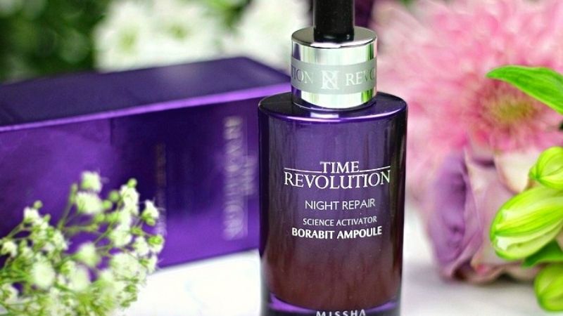 Missha Time Revolution Night Repair Science Activator Borabit Ampoule