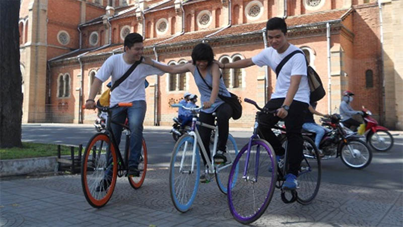 10 địa điểm đạp xe được giới trẻ hay lui tới ở Sài Gòn