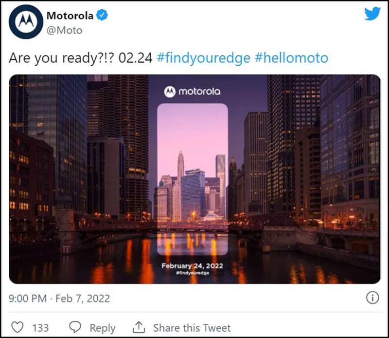 Motorola Edge 30 Pro sắp được ra mắt Motorola Edge 30 Pro sắp được ra mắt