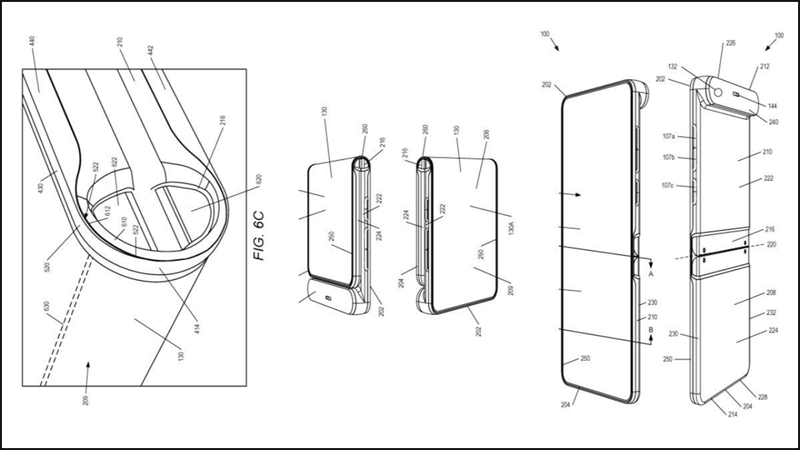 Motorola lộ bằng sáng chế của một thiết bị đặc biệt có tới ba màn hình Motorola lộ bằng sáng chế của một thiết bị đặc biệt