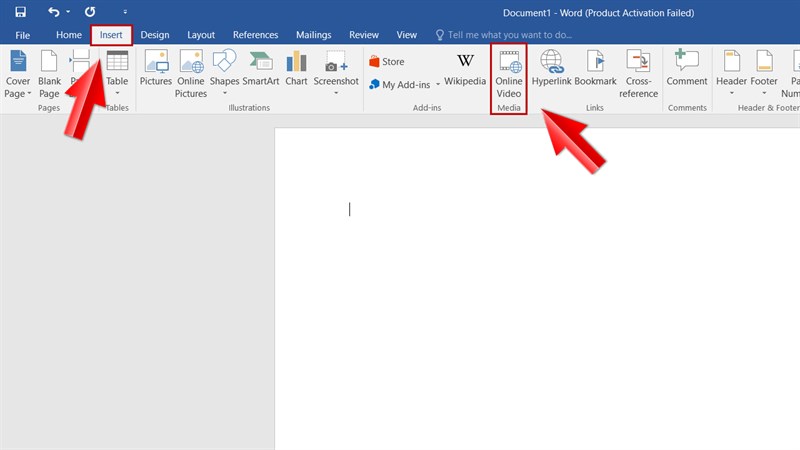 Hướng dẫn cách chèn video online vào trong Microsoft Word cực kỳ nhanh chóng và đơn giản