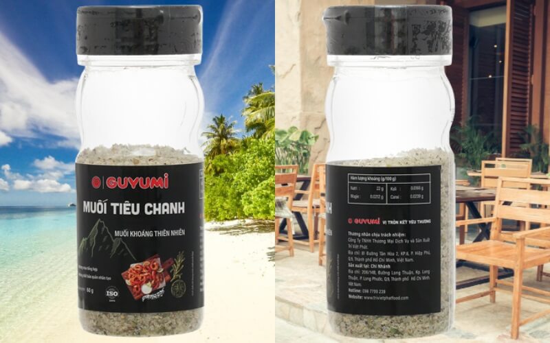 Guyumi muối tiêu chanh tiêu miền Bắc