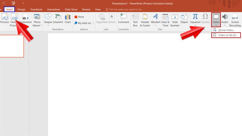 Hướng dẫn cài đặt tùy chọn phát, thay đổi kích cỡ, điều chỉnh âm lượng video trong PowerPoint
