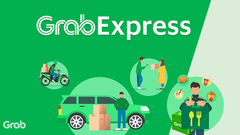 GrabExpress là một dịch vụ giao hàng tạm ứng đến từ Grab