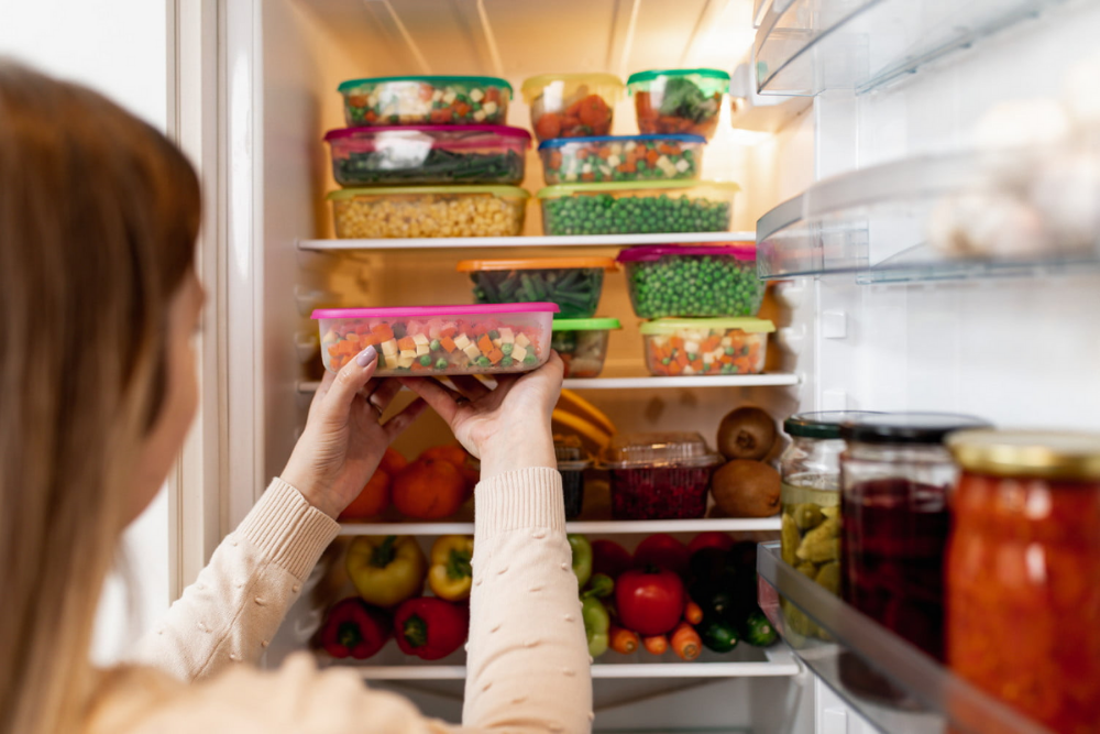 Đem toàn bộ thực phẩm có trong tủ lạnh ra ngoài
