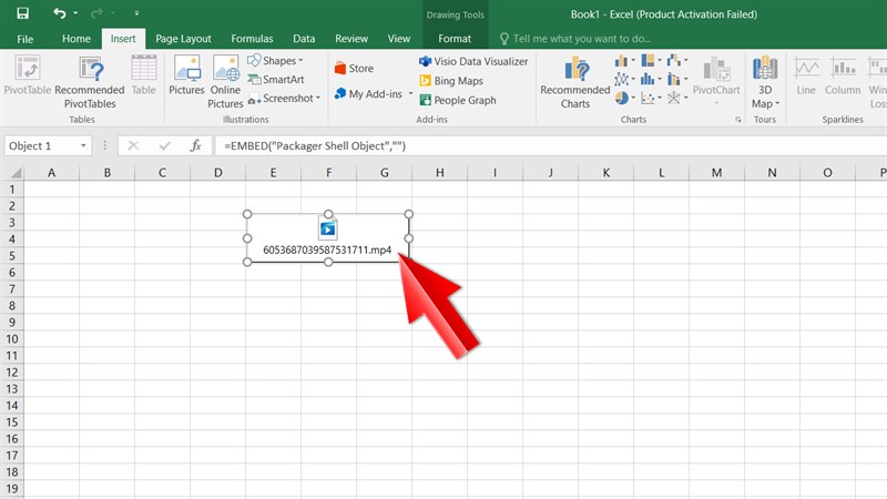 Hướng dẫn cách chèn video từ máy tính vào Excel Hướng dẫn cách chèn video từ máy tính vào Excel