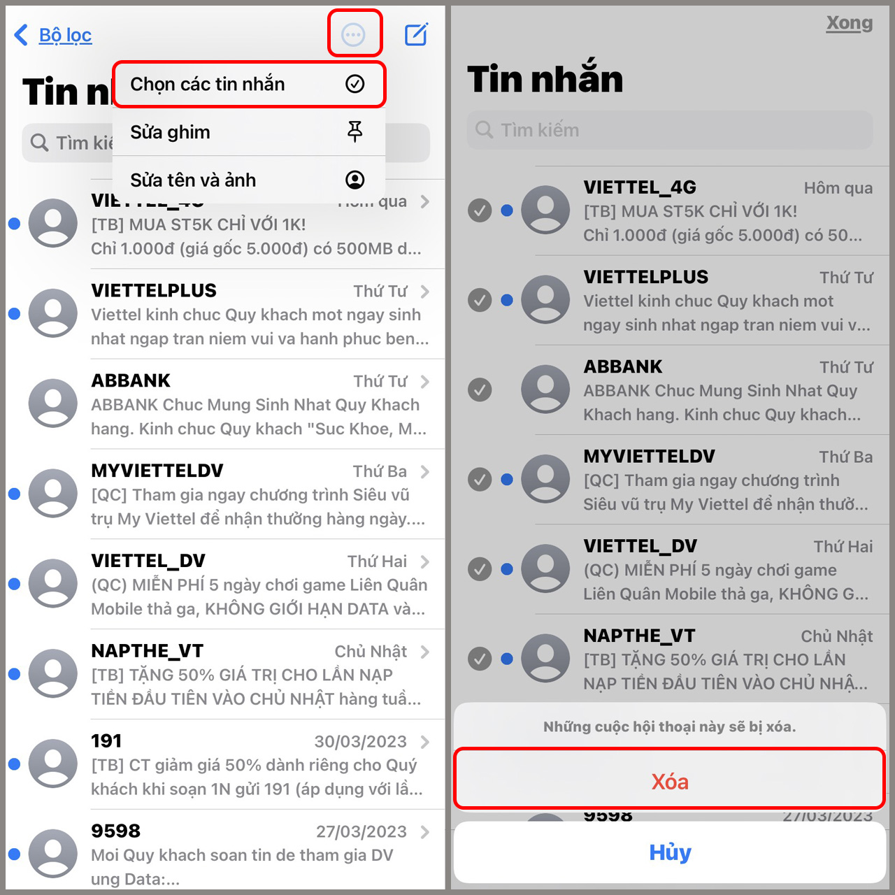 cách xóa dữ liệu hệ thống trên iPhone