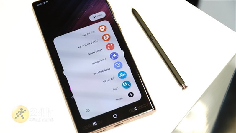 Galaxy S22 Ultra có khả năng thay đổi độ tươi màn hình tốt nhất