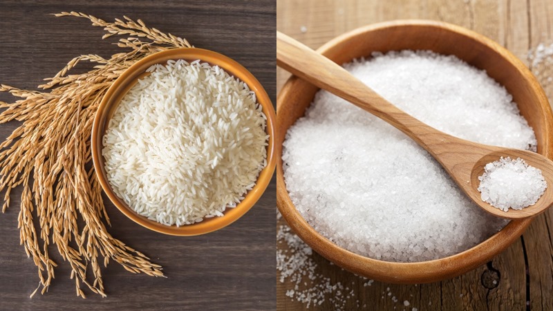 Gạo và muối có nhiều vai trò, ý nghĩa quan trọng với con người
