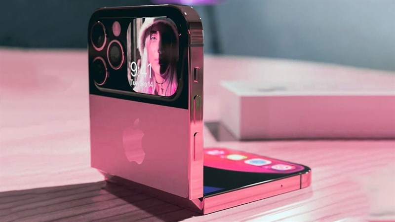 Iphone Flip Có Gì Mới: Màu Hồng Cực Đẹp, Thiết Kế Gập Vỏ Sò, Apple A15