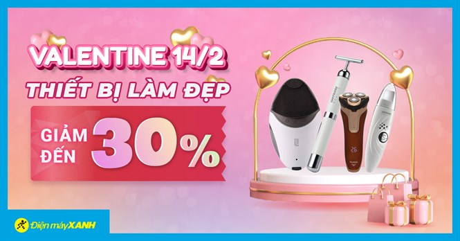 Thiết bị làm đẹp giảm khủng đến 30% - mua ngay làm đẹp cho mùa yêu!