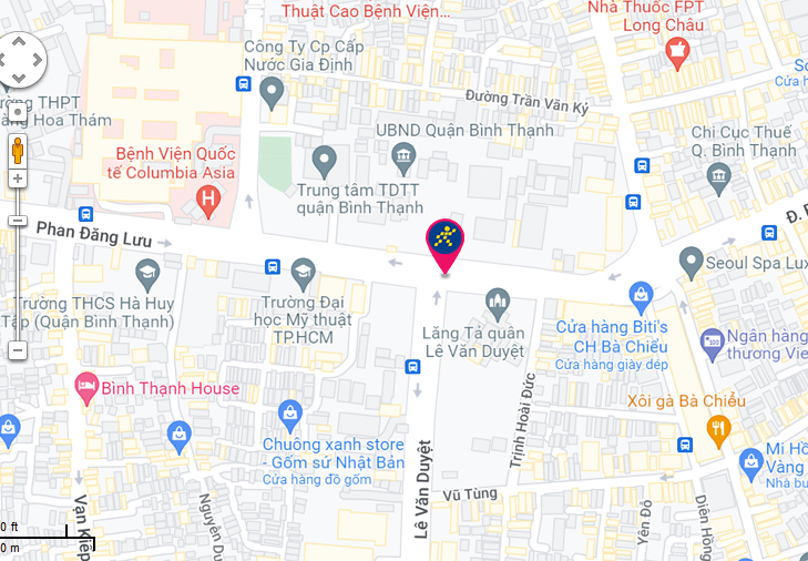 Bản đồ đến cửa hàng AVAKids tại 484B Lê Quang Định, phường 11, quận Bình Thạnh, Tp. Hồ Chí Minh