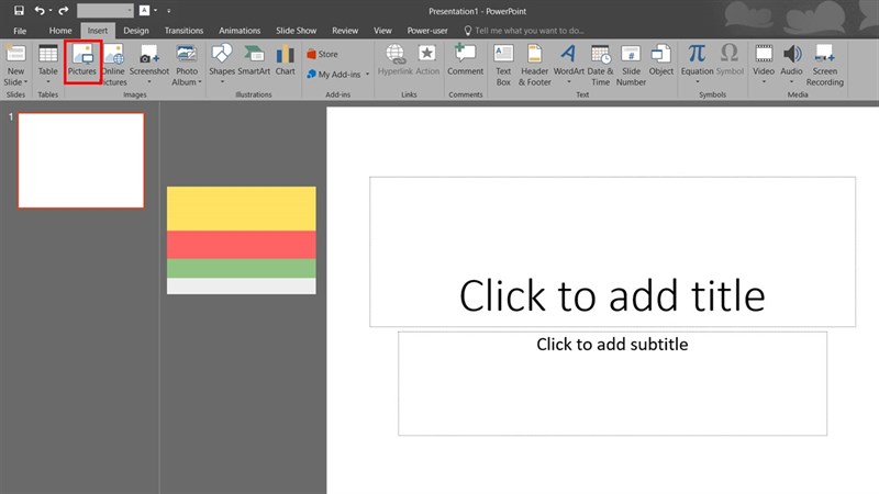 Cách lấy mẫu màu bất kỳ từ ảnh trong PowerPoint