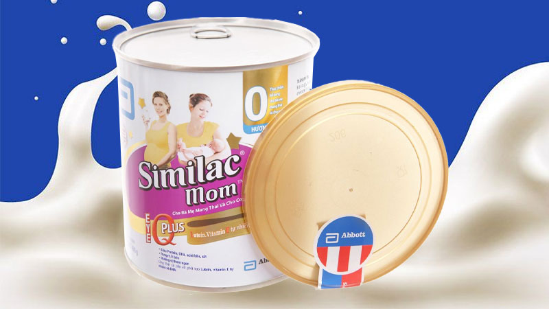 Sữa bột Abbott Similac Mom Eye-Q Plus ít béo thơm ngon, đầy bổ dưỡng