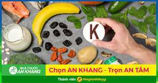 Bổ sung kali đúng cách cho cơ thể