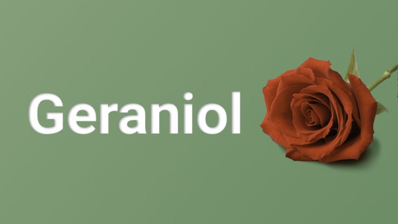 What is Geraniol? Uses of Geraniol in cosmetics