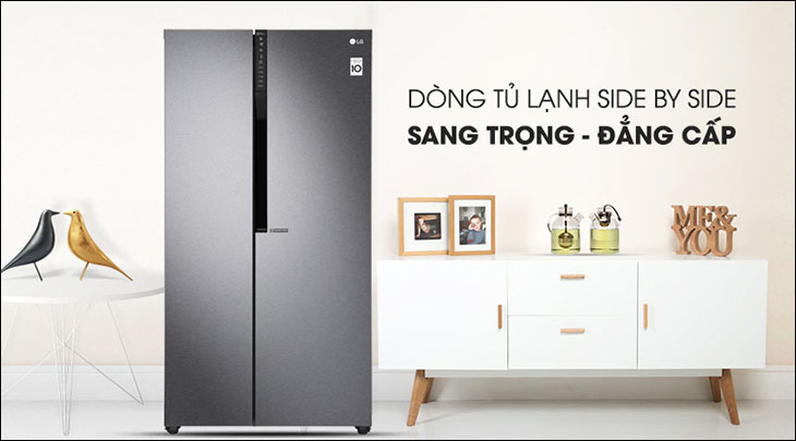 Nên mua tủ lạnh Side by side hay 4 cánh, loại nào tốt? > Tủ lạnh Side by side là gì?