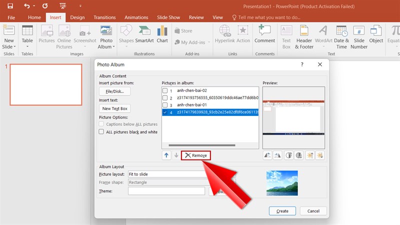 Cách tạo album ảnh trong PowerPoint Cách tạo album ảnh trong PowerPoint