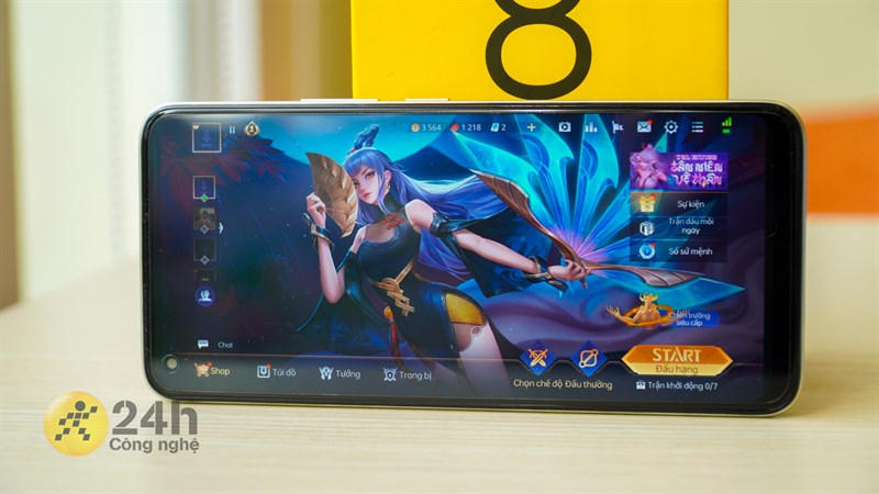 Chơi Liên Quân Mobile trên Realme 8 Pro