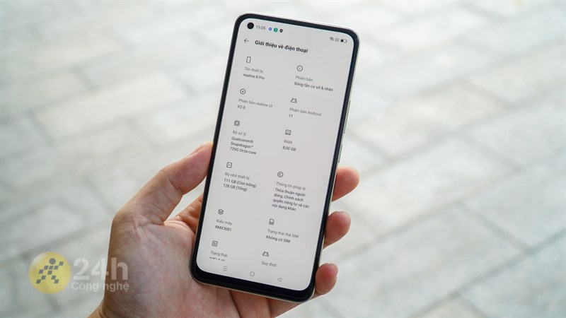 Realme 8 Pro thông số vẫn còn rất ngon!