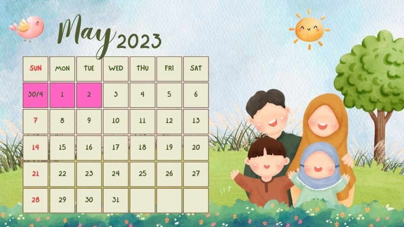 Lịch nghỉ lễ 30/4 1/5 năm 2023: Nghỉ 5 ngày liên tiếp