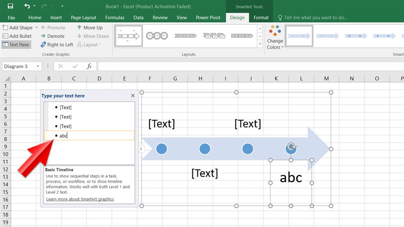 Cách tạo sơ đồ các mốc thời gian (Timeline) trong Excel Cách tạo sơ đồ các mốc thời gian (Timeline) trong Excel