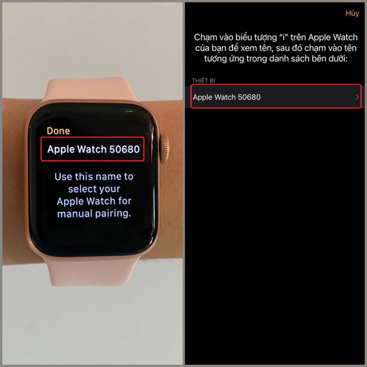 Cách kết nối Apple Watch với iPhone