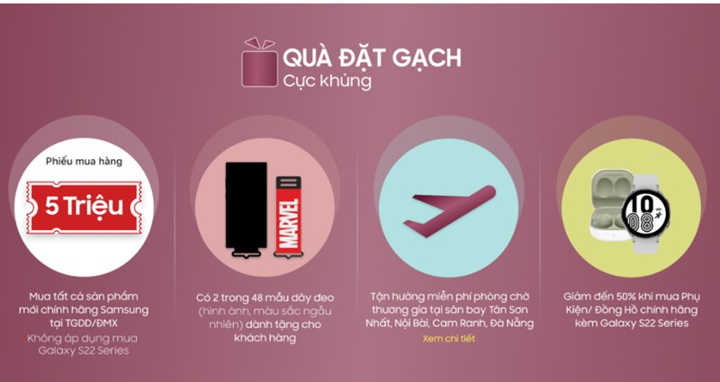quà đặt gạch S22 Series