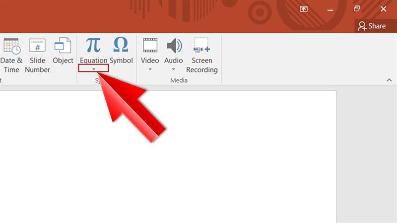 Hướng dẫn cách viết công thức toán học trong PowerPoint