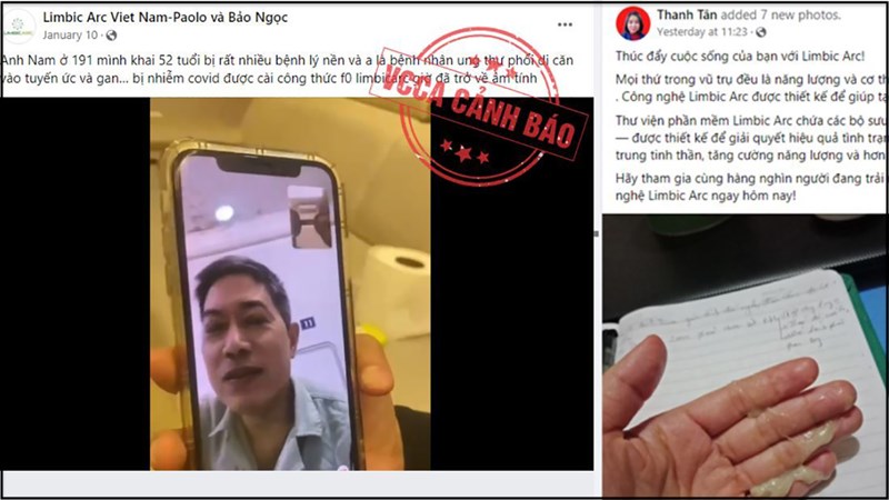 Cảnh giác trước những thông tin lan truyền của ứng dụng Limbic Arc