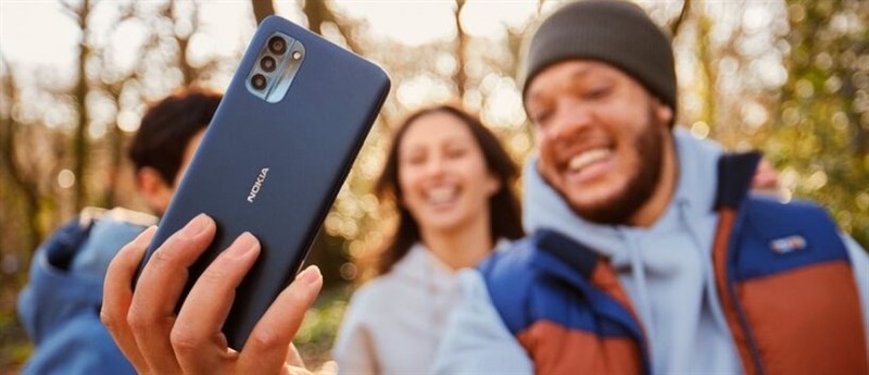 Nokia G21 được trang bị hệ thống 3 camera sau. Nguồn: Nokia.