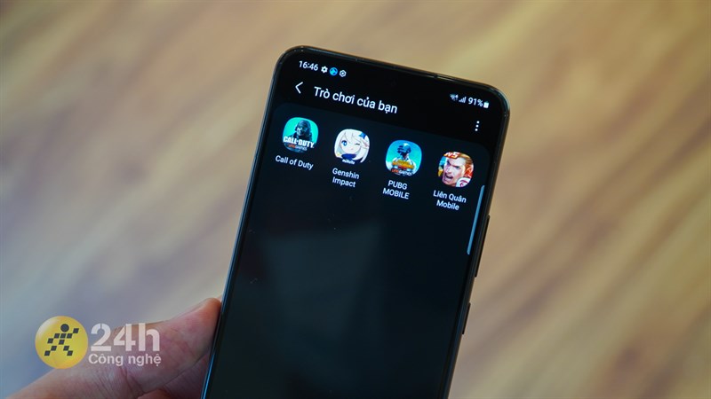 Mình sẽ chơi các tựa game phổ biến hiện nay để xem Galaxy S22 chiến có mượt hay không.