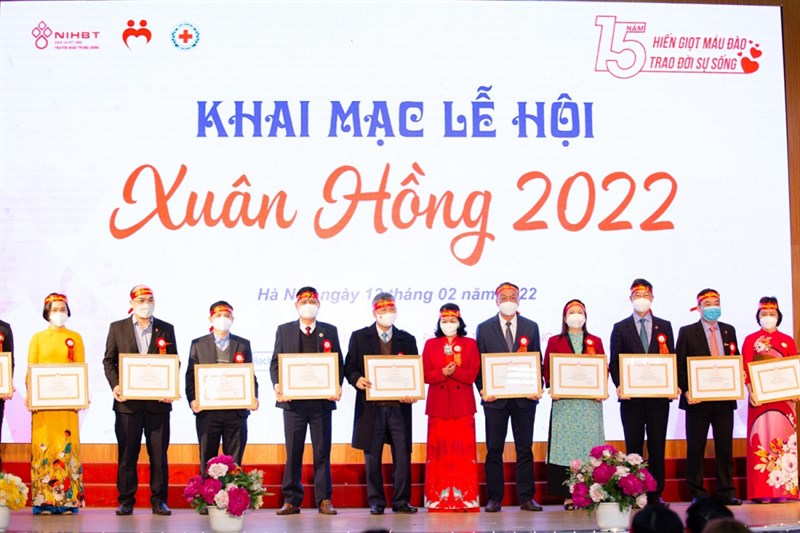 Lễ hội Xuân hồng lần thứ XV năm 2022 dự kiến tiếp nhận 7.000 đơn vị máu