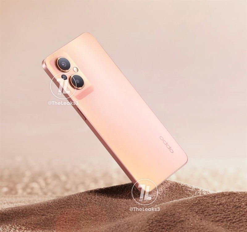 Thiết kế OPPO Reno7 Z lộ diện qua ảnh render rò rỉ, có thể ra mắt vào tháng sau