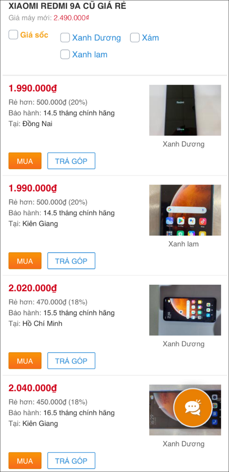 Xiaomi Redmi Note 9A Xiaomi Redmi Note 9A