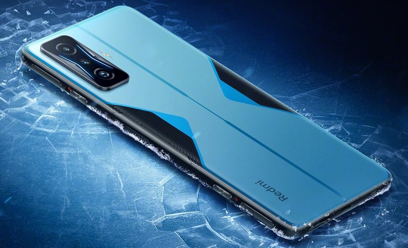 Xiaomi Redmi K50 Gaming Edition sở hữu những chi tiết trang trí đơn giản nhưng đậm chất gaming