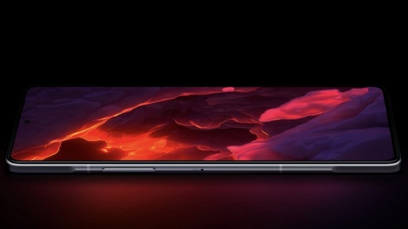 Xiaomi Redmi K50 Gaming Edition có phần mặt trước thoáng và sở hữu thiết kế nốt ruồi chứa camera selfie